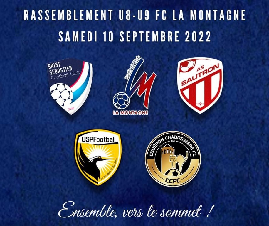 RASSEMBLEMENT U8-U9 DU FC LA MONTAGNE 