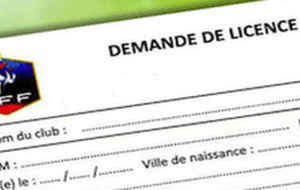 DEMANDE DE LICENCE 2020/2021