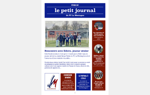 LE PETIT JOURNAL DU FC LA MONTAGNE / PREMIERE PUBLICATION
