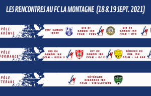 LES RENCONTRES DU FCLM (18 &amp; 19 SEPT. 2021)