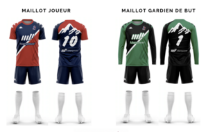 NOUVEAUX MAILLOTS FC LA MONTAGNE 