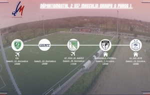 CALENDRIER U17 PREMIÈRE PHASE