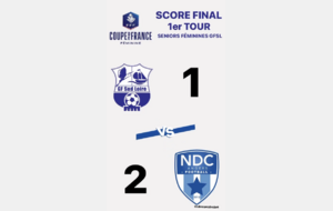 PREMIER TOUR DE LA COUPE DE FRANCE FÉMININE