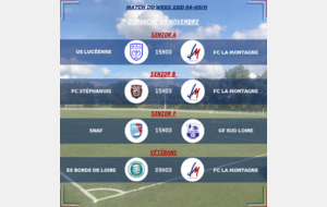 MATCHS DU WEEK-END DU 04-05/11