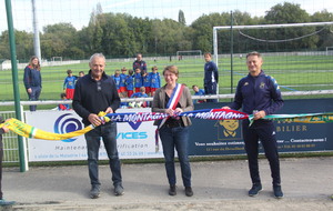 INAUGURATION DU TERRAIN SYNTHÉTIQUE