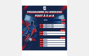 PROGRAMME DU WEEK-END