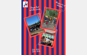 Stage foot U8-U13 octobre 2026