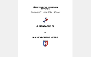 MATCH DE CHAMPIONNAT SENIOR A