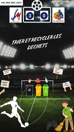 Affiche tri et déchets U11-U13