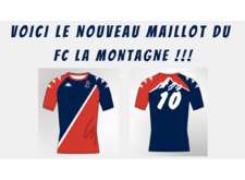 VOICI LE NOUVEAU MAILLOT OFFICIEL DU FC LA MONTAGNE 