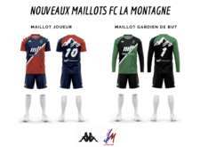 NOUVEAUX MAILLOTS FC LA MONTAGNE 