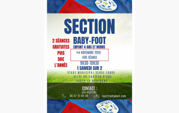 Reprise du Baby-Foot