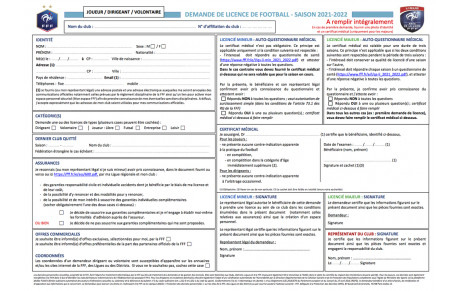 LICENCES 2021-2022 