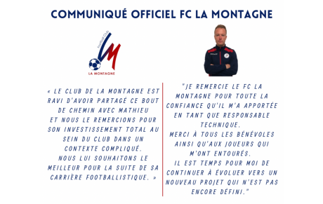 COMMUNIQUÉ OFFICIEL 
