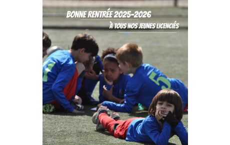 BONNE RENTRÉE 2025-2026