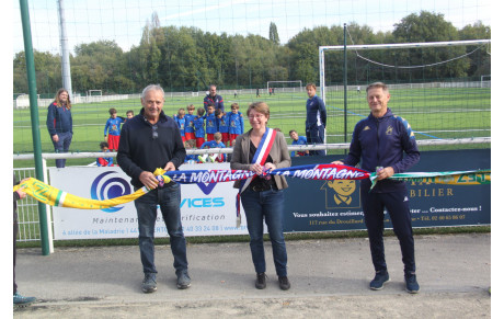 INAUGURATION DU TERRAIN SYNTHÉTIQUE